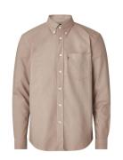 Casual Oxford B.d Shirt Brown Lexington Clothing