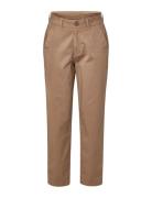 Chris Classic Cotton Twill Pants Beige Lexington Clothing