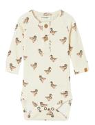 Nbmgavo Elo Ls Slim Body Lil Beige Lil'Atelier