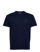 Heavyweight Jersey-Ssl-Tsh Blue Polo Ralph Lauren