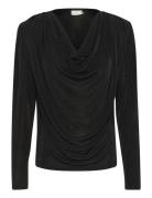 Kagina Jersey Blouse Black Kaffe