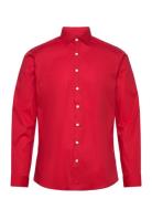 Aop Christmas Shirt L/S Red Lindbergh