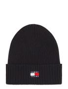 Tjm Heritage Beanie Black Tommy Hilfiger