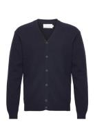 Cfkarl Lambswool Cardigan Navy Casual Friday