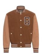 Cord Varsity Jacket Brown GANT