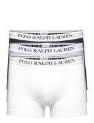 Classic Stretch-Cotton Trunk 3-Pack White Polo Ralph Lauren Underwear