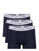 Classic Stretch-Cotton Trunk 3-Pack Black Polo Ralph Lauren Underwear