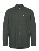 Plain Flannel Shirt Green Lyle & Scott