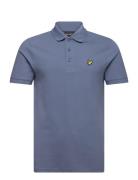 Plain Polo Shirt Blue Lyle & Scott