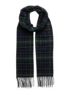 Barbour Tartan Lambswool Scarf Navy Barbour