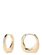 Mini Magma Hoop Earrings Gold PD Paola