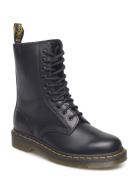 1490 Black Smooth Black Dr. Martens