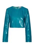 Sequins Blue Ganni