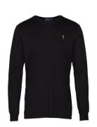 Custom Slim Fit Soft Cotton T-Shirt Black Polo Ralph Lauren