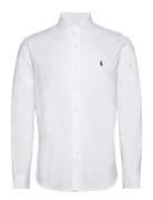 55/2 Jersey-Lsl-Sps White Polo Ralph Lauren