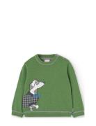 Knitwear Pullover For Baby Boy -Bci Green Boboli