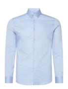 Super Slim-Fit Poplin Suit Shirt Blue Mango