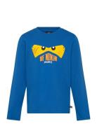 Lwtano 703 - T-Shirt L/S Blue LEGO Kidswear