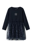 Nmfrarana Ls Dress Pb Navy Name It