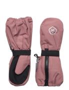 Mittens Long W. Zipper Pink Color Kids