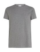 Stretch Slim Fit T-Shirt Grey Calvin Klein