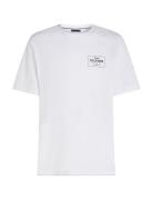 Monotype Printed Label Tee White Tommy Hilfiger