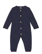 Jumpsuit - Knitted Navy CeLaVi