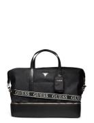 G Wave Zip Bottom Duffel Black GUESS