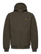 Fleece Back Softshell Jacket Green Lyle & Scott