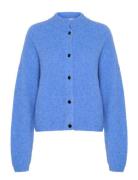 Alphagz Short Cardigan Blue Gestuz