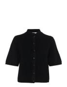 Alphagz Ss Short Cardigan Noos Black Gestuz