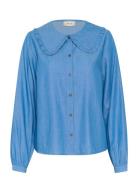 Crkami Shirt Blue Cream