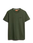 Essential Logo Emb Tee Khaki Superdry