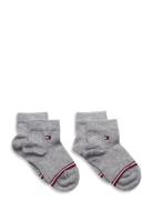 Th Baby Sock 2P Grey Tommy Hilfiger