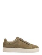 Slhdavid Chunky Suede Sneaker Noos Khaki Selected Homme