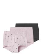 Nmftights 3P Winsome Hearts Noos Pink Name It