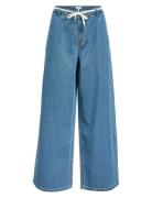 Objmoji Neel Mw Extra Wide Jeans 137 Blue Object