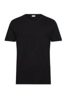 100% Cotton Slim-Fit V-Neck T-Shirt Black Mango