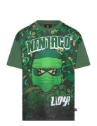 Lwtaffy 118 - T-Shirt S/S Green LEGO Kidswear