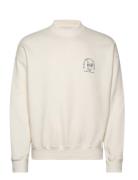 Anf Mens Sweatshirts Cream Abercrombie & Fitch