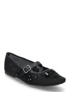 Wildflower Ballerinas Black Steve Madden