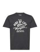 Americana Tee Black Wrangler