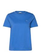 Reg Shield Ss T-Shirt Blue GANT