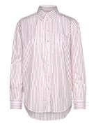 Rel Striped Poplin Shirt White GANT