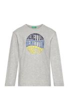 T-Shirt L/S Grey United Colors Of Benetton