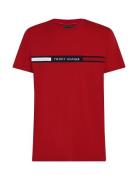 Hilfiger Chest Insert Tee Red Tommy Hilfiger