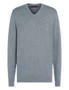 Essential Cotton V Neck Grey Tommy Hilfiger