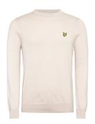 Cotton Merino Crew Neck Jumper Cream Lyle & Scott