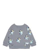 Bluey-Print Sweatshirt Grey Mango