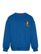 Tnnoor Os Sweatshirt Blue The New